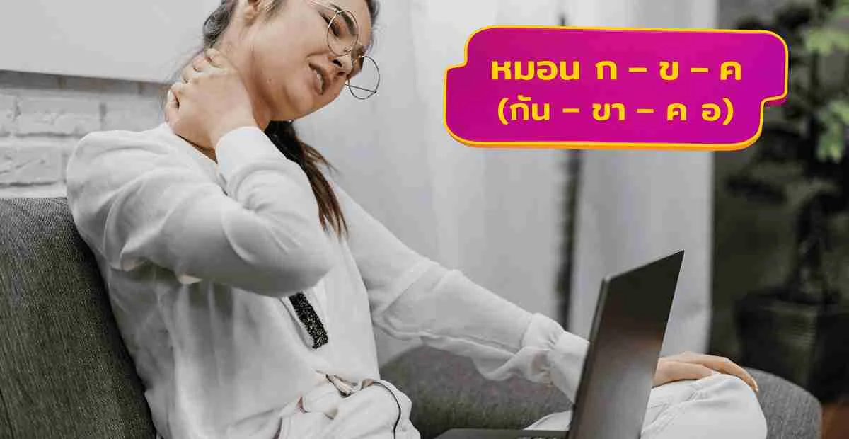 หมอนก-ข-ค (ก้น-ขา-คอ) คืออะไร? คุณสมบัติและการใช้งาน