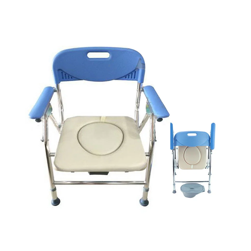 TRIPLE Y Commode Chair เก้าอี้นั่งถ่าย พับได้ เบาะนิ่ม Y899