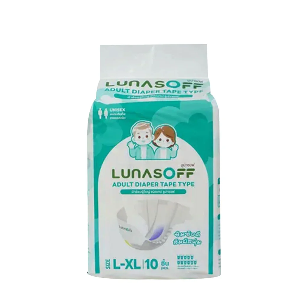 ผ้าอ้อมผู้ใหญ่ Lunasoff Size L-XL 10 ชิ้น