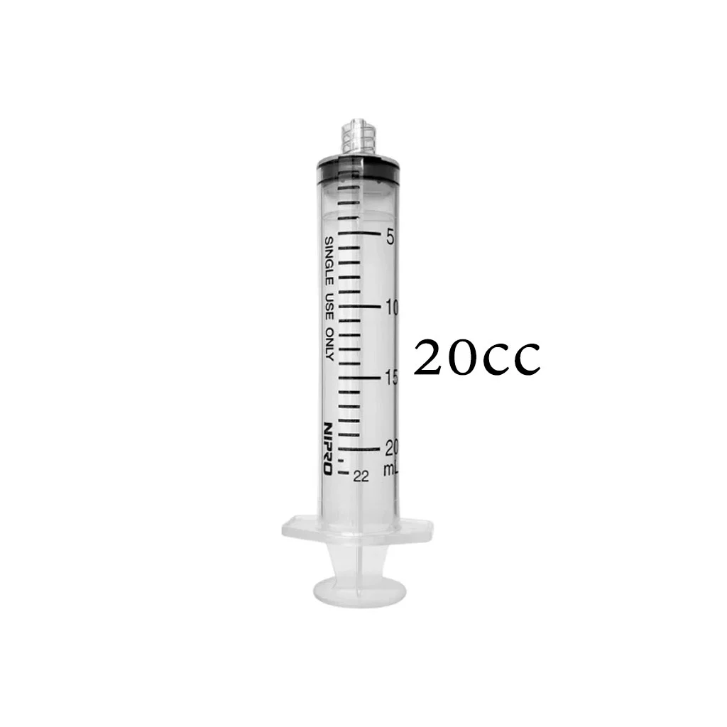 NIPRO Syringe 20 cc. นิโปร ไซริงค์ พลาสติก 20ซีซี