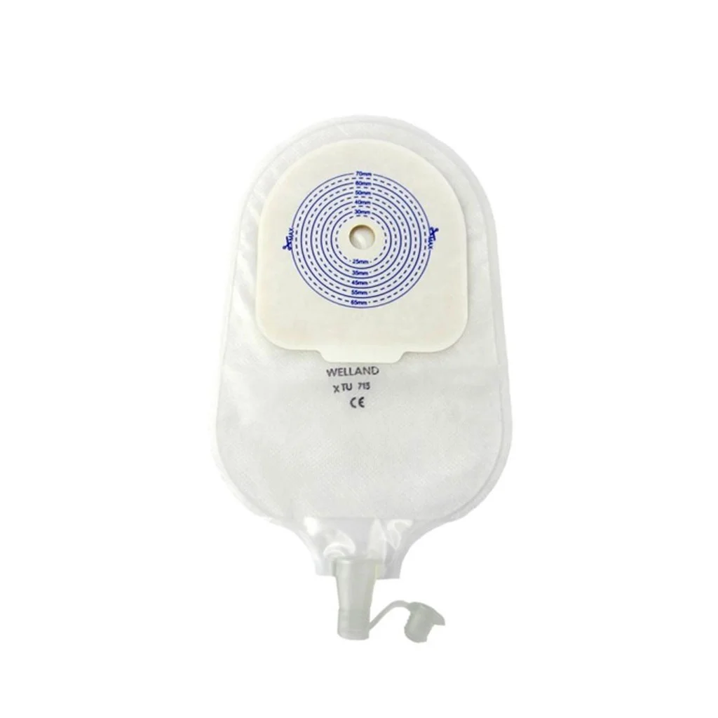 WELLAND แป้นพร้อมถุงปัสสาวะ Valore Urostomy Pouches Size13-70mm(XTU713)