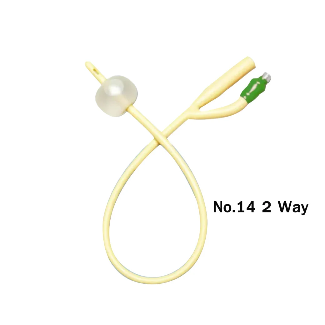 WELL Lead Foley No.14 2 Way Catherter สายสวนปัสสาวะ WLT-14FR-5-10ml.