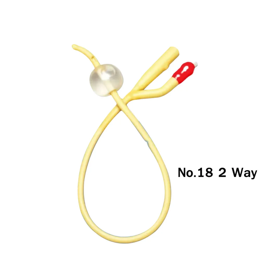 WELL Lead Foley No.18 2 Way Catherter สายสวนปัสสาวะ WLT-18FR-5-10ML